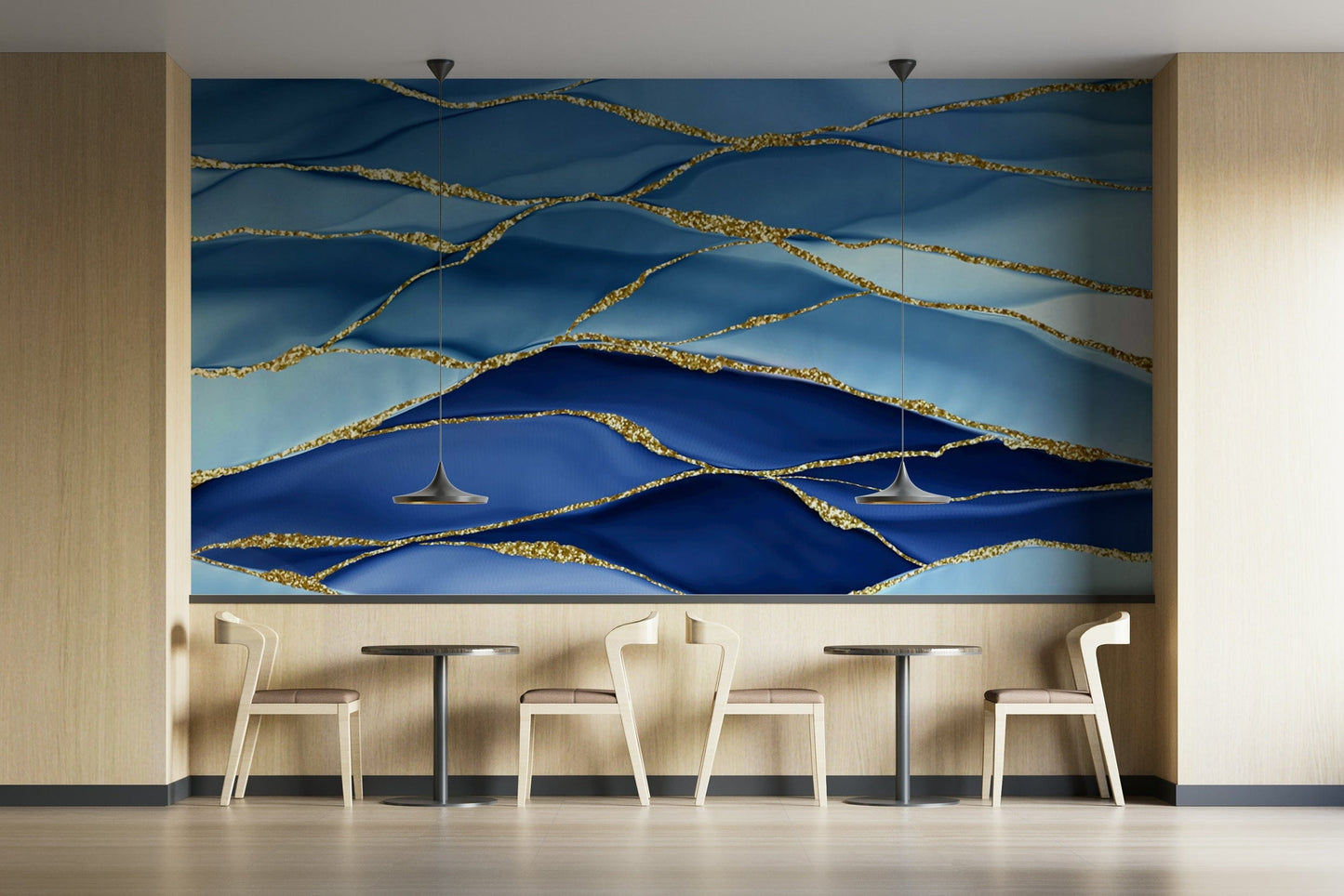 A high-quality print of a luxurious texture.

