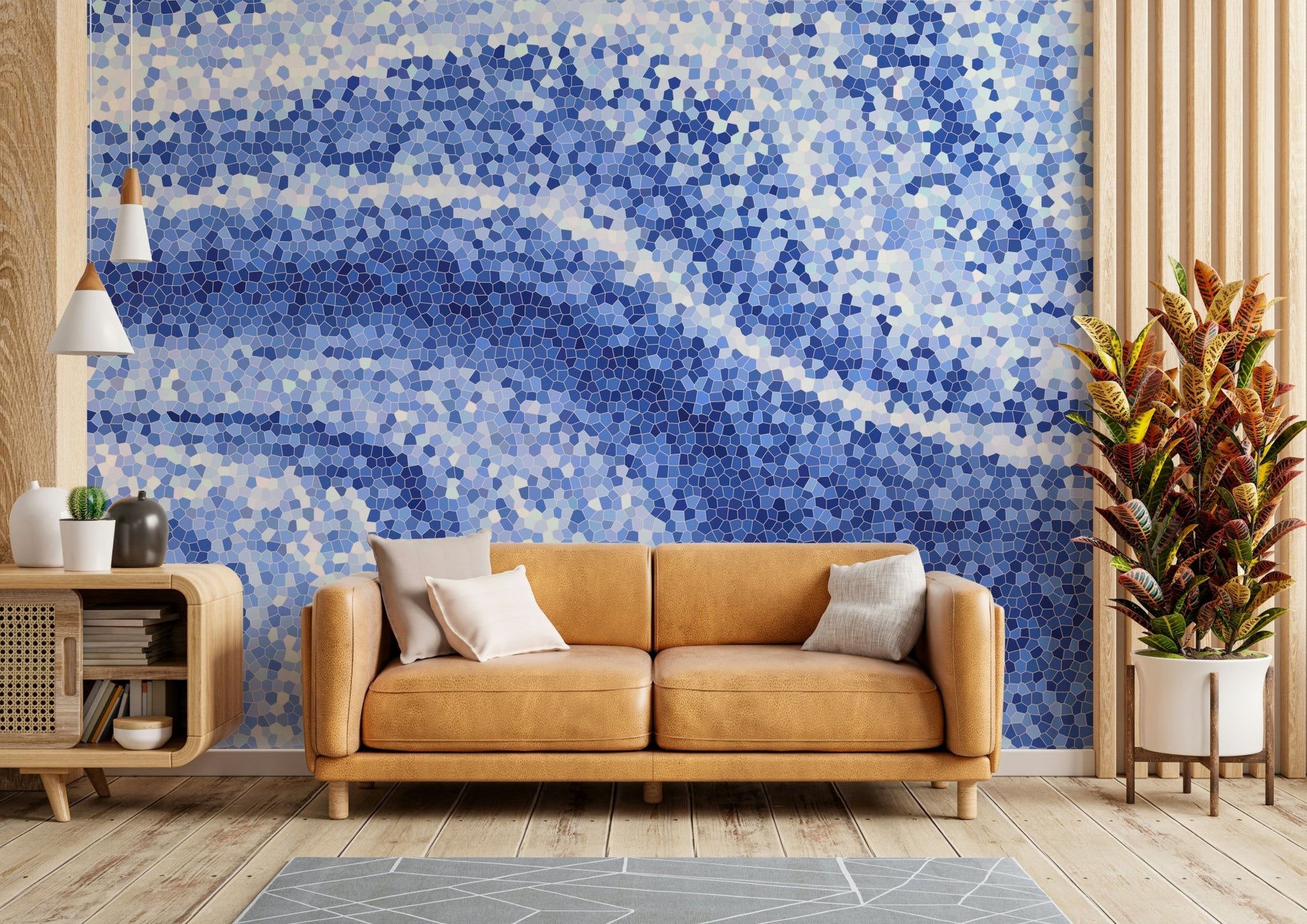 It gives a feeling of refreshing elegance.
