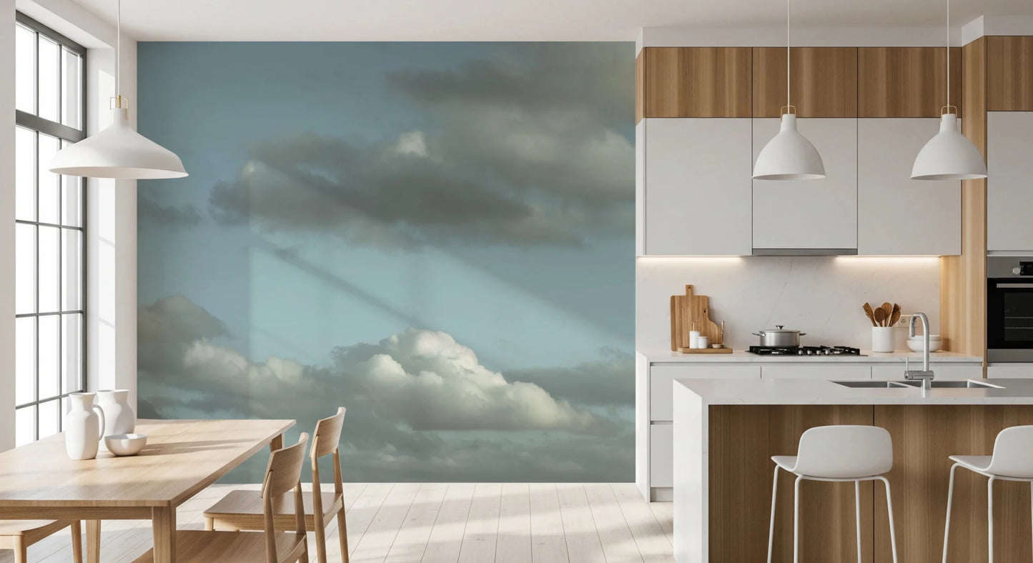 Blue Sky Wall Mural