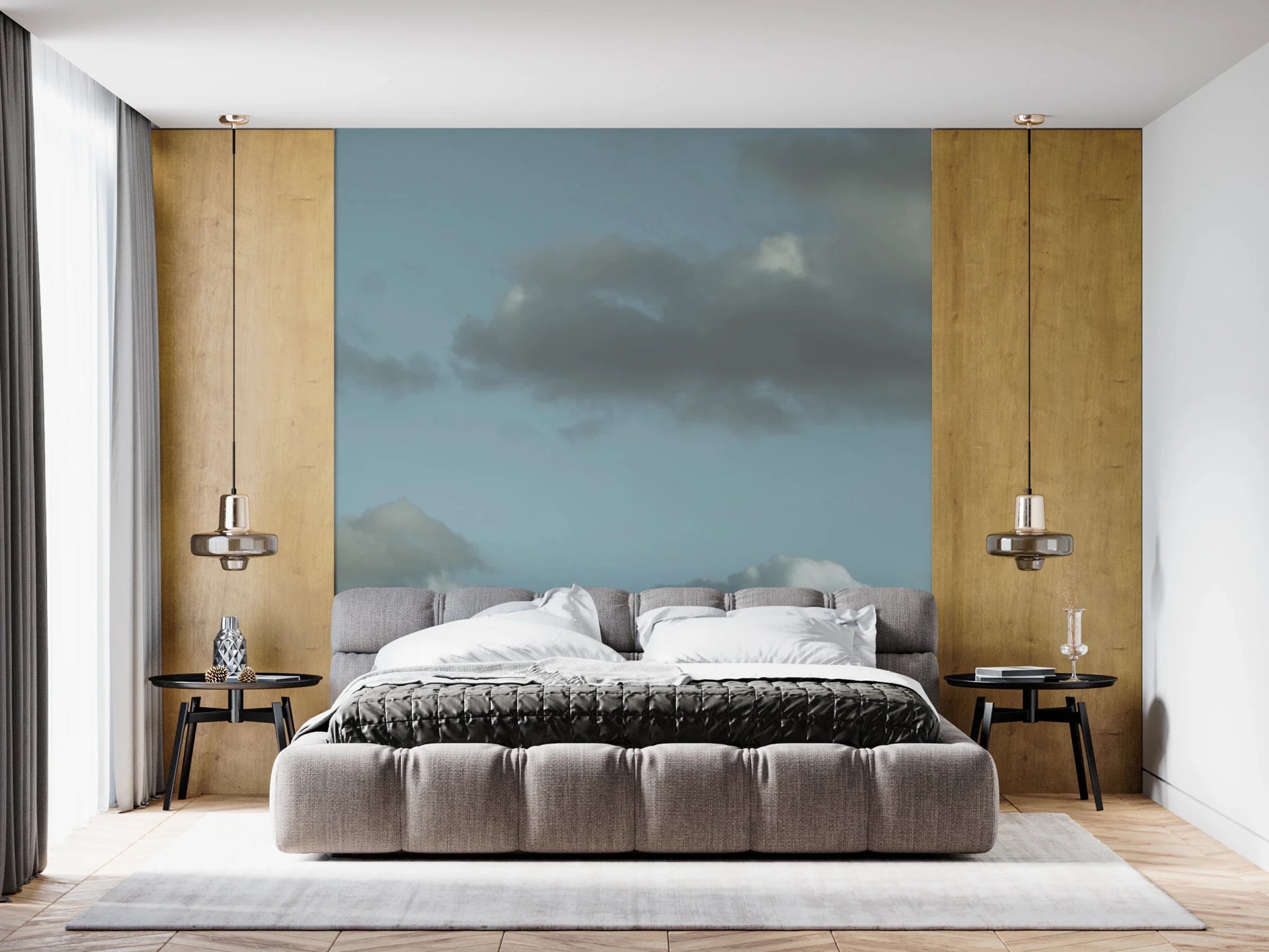 Blue Sky Wall Mural