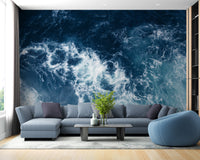 Blue Water Wallpaper Mural - Giffywalls