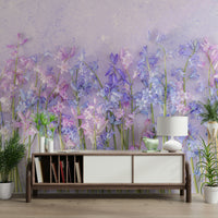 A calm and serene wall covering.

