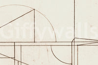 A high-quality abstract print wall mural for walls.