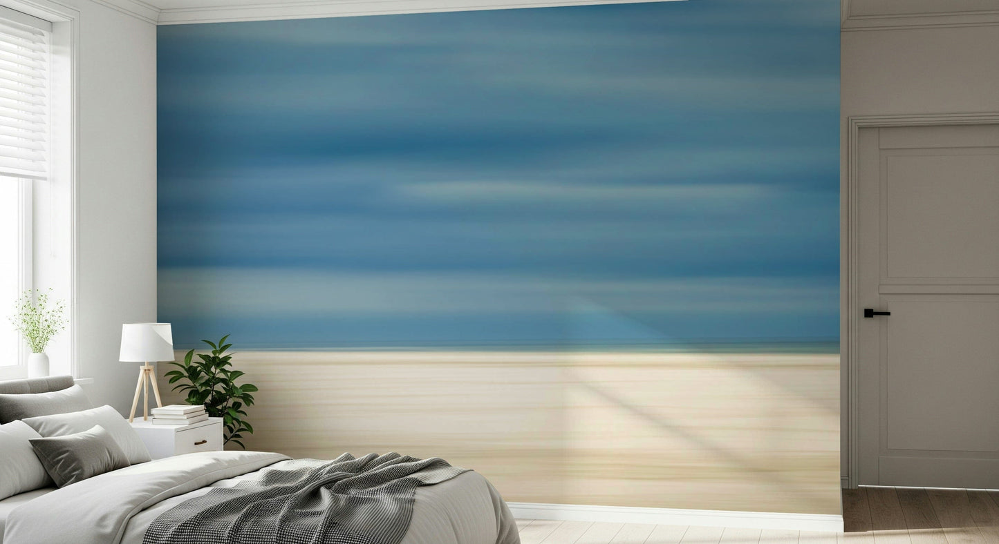Blurred Beach Serenity Wall Mural -2158001