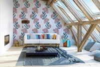 The image has a hand-drawn or painted look.

