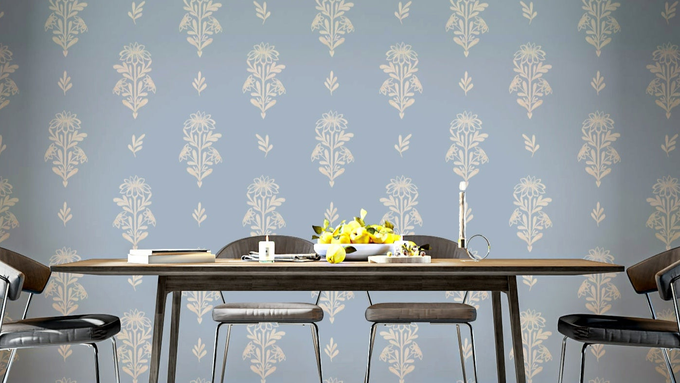 Blush Botanical wallpaper

