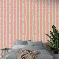 Subtle blush pebble design wallpaper for modern rooms

