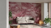 Elegant blush pink textured wallpaper
