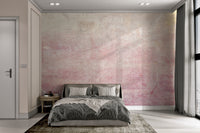 Blush Serenity Textured Wallpaper - Giffywalls