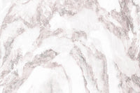 Blush Stone Texture wallpaper mural close-up showing the white marble with delicate blush-pink veining and swirls