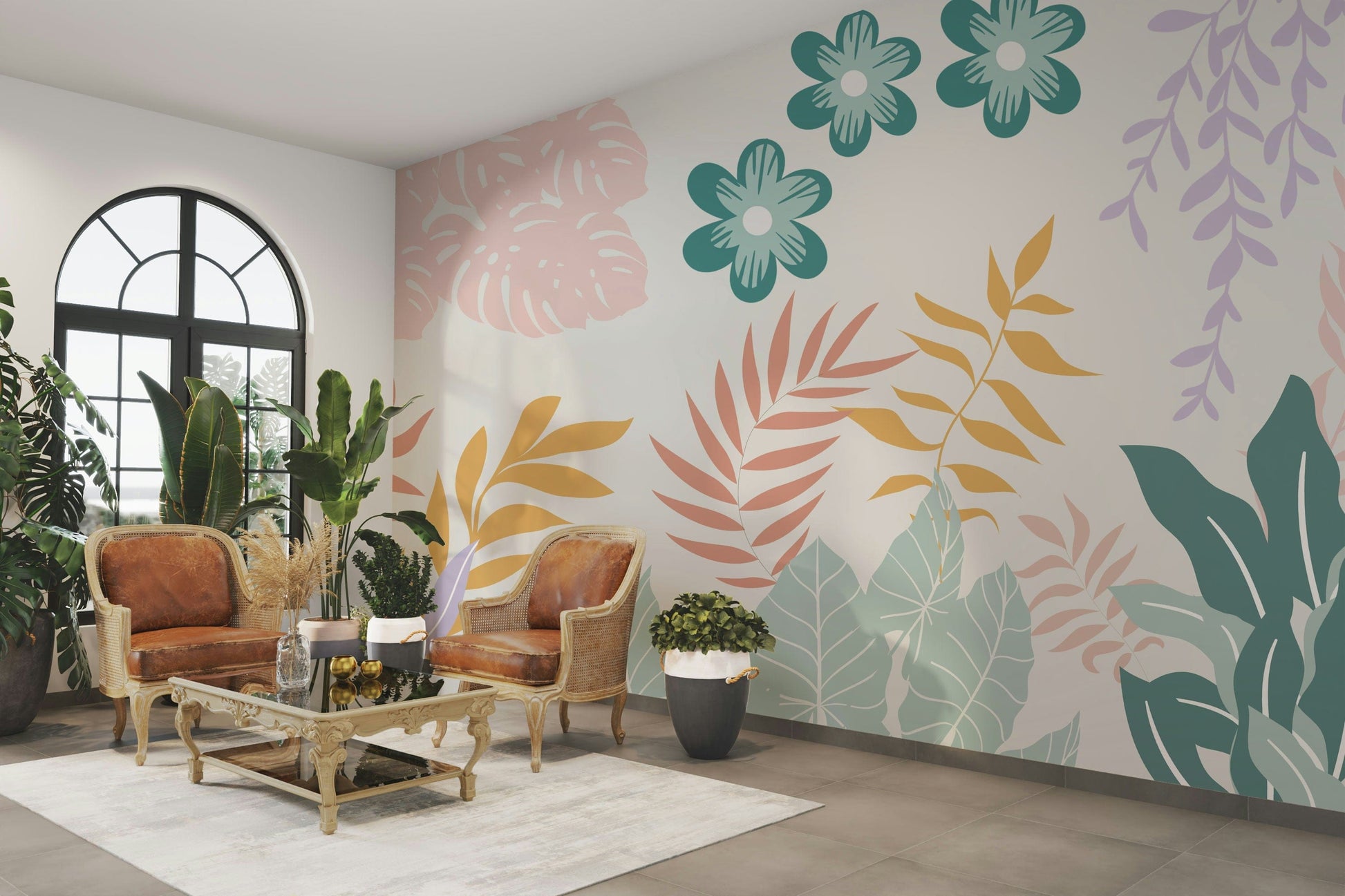 The image feels peaceful and restful.

