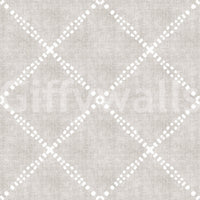 Boho Dotted Trellis Grunge Neutral Wallpaper⁠