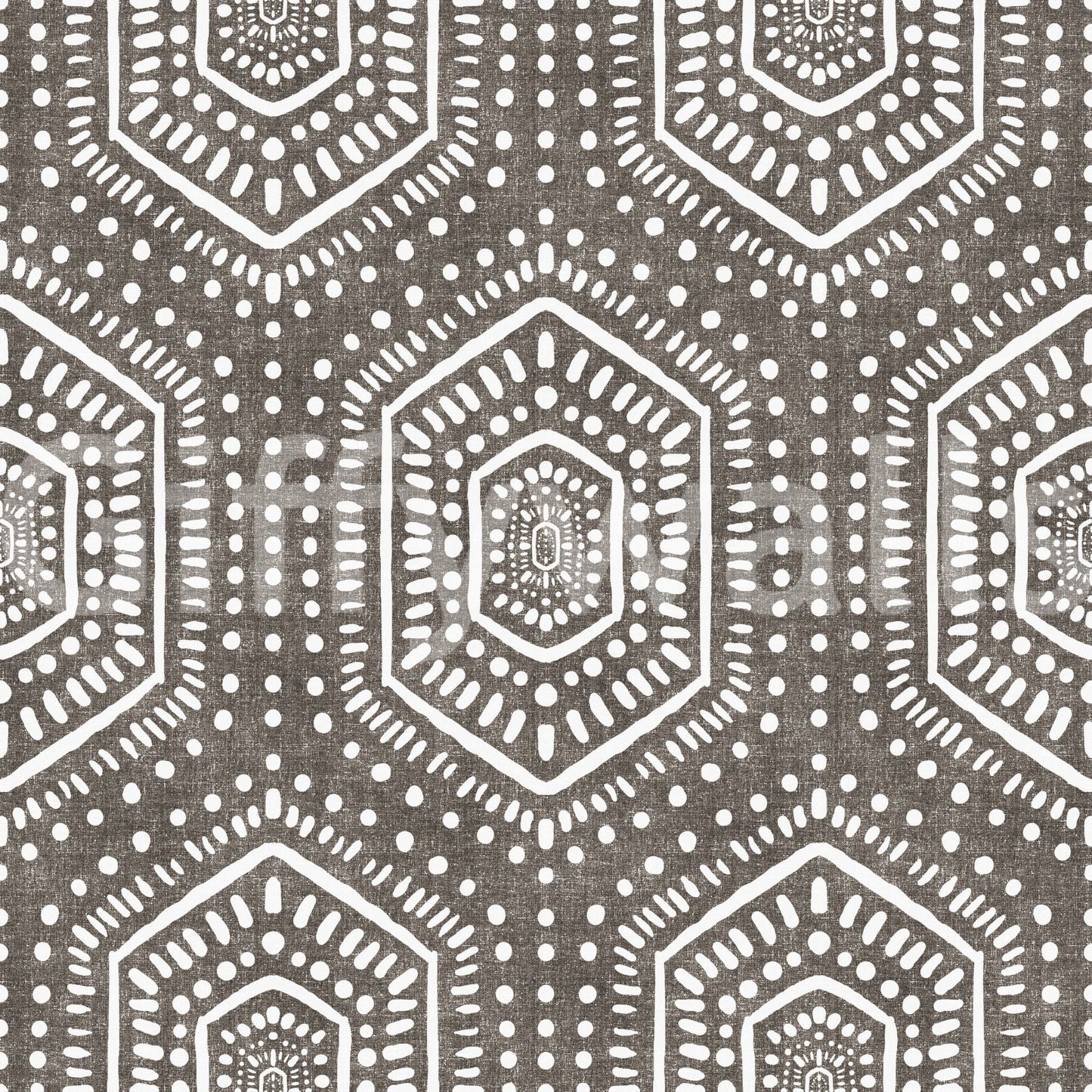 Boho Painted Grunge Dark Bark Wallpaper⁠