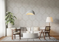 Boho Painted Grunge Neutral Wallpaper⁠