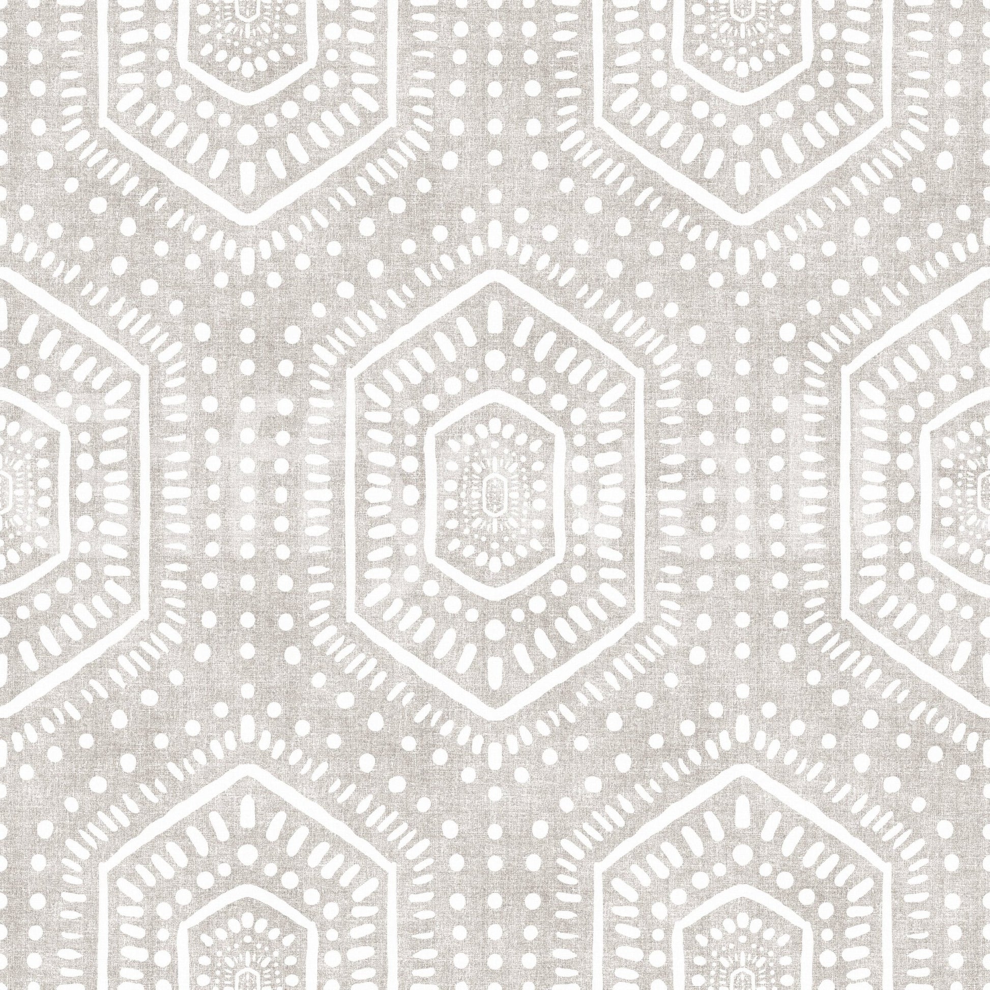 Boho Painted Grunge Neutral Wallpaper⁠