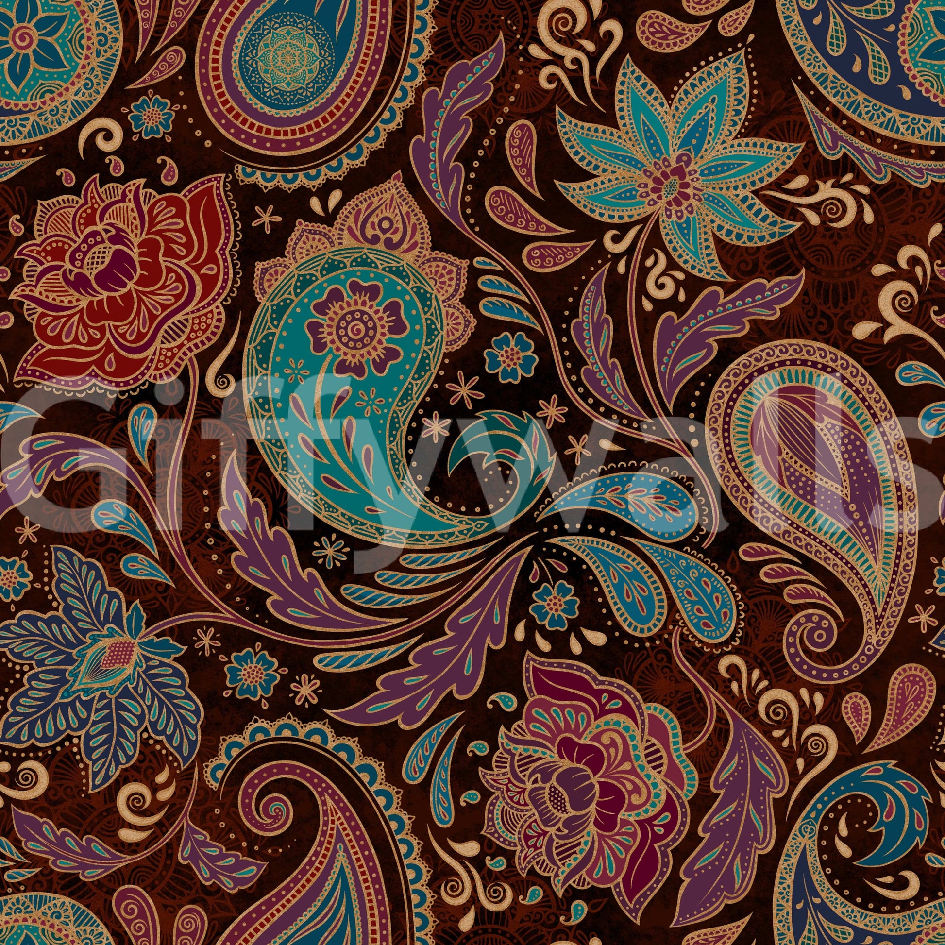 The image provides a sense of classic, decorative art.
