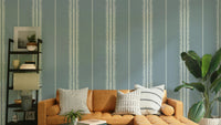 Boho Stripes Arona wallpaper with modern textured stripes

