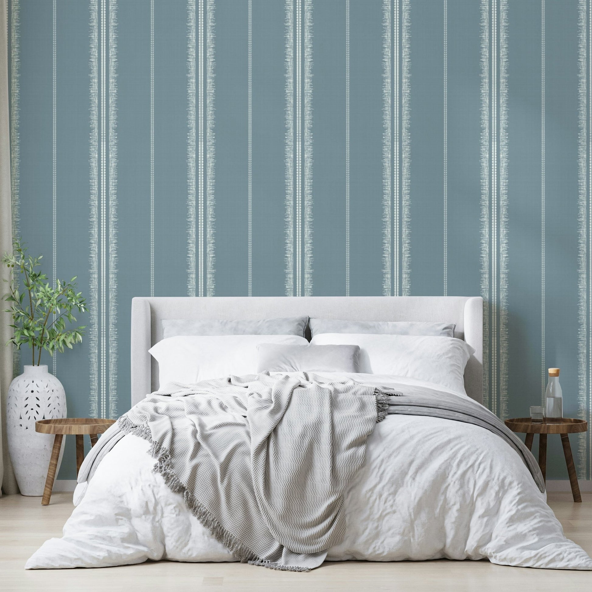 Stylish Boho Stripes Arona wallpaper for contemporary walls


