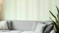Boho stripes linen-sand wallpaper

