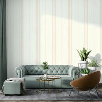 Gentle striped pattern for interiors
