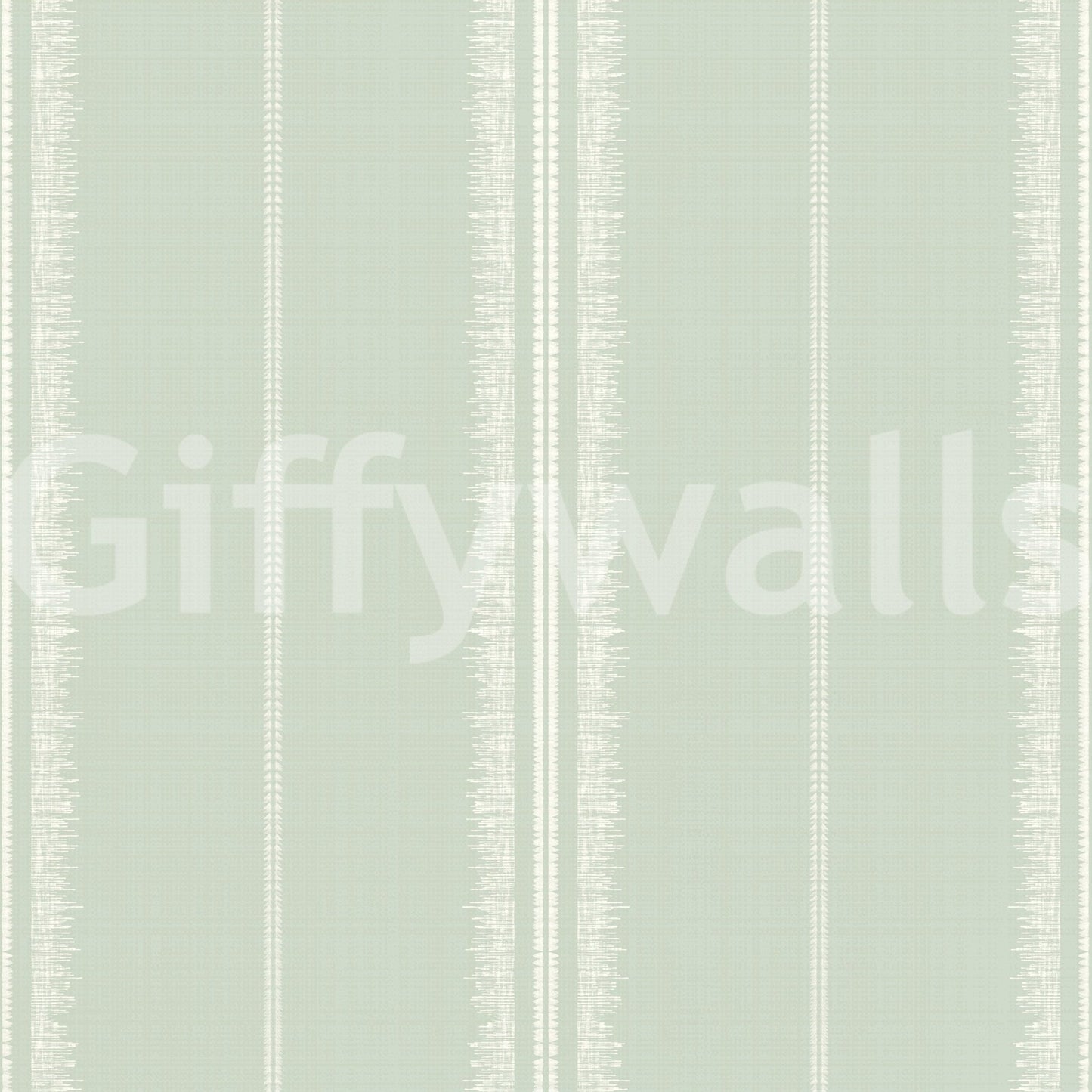 Soft, calming Boho Stripes Sea Green wallpaper for modern homes

