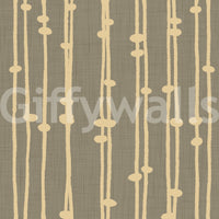 Boho Jewel Tone taupe stripes decor