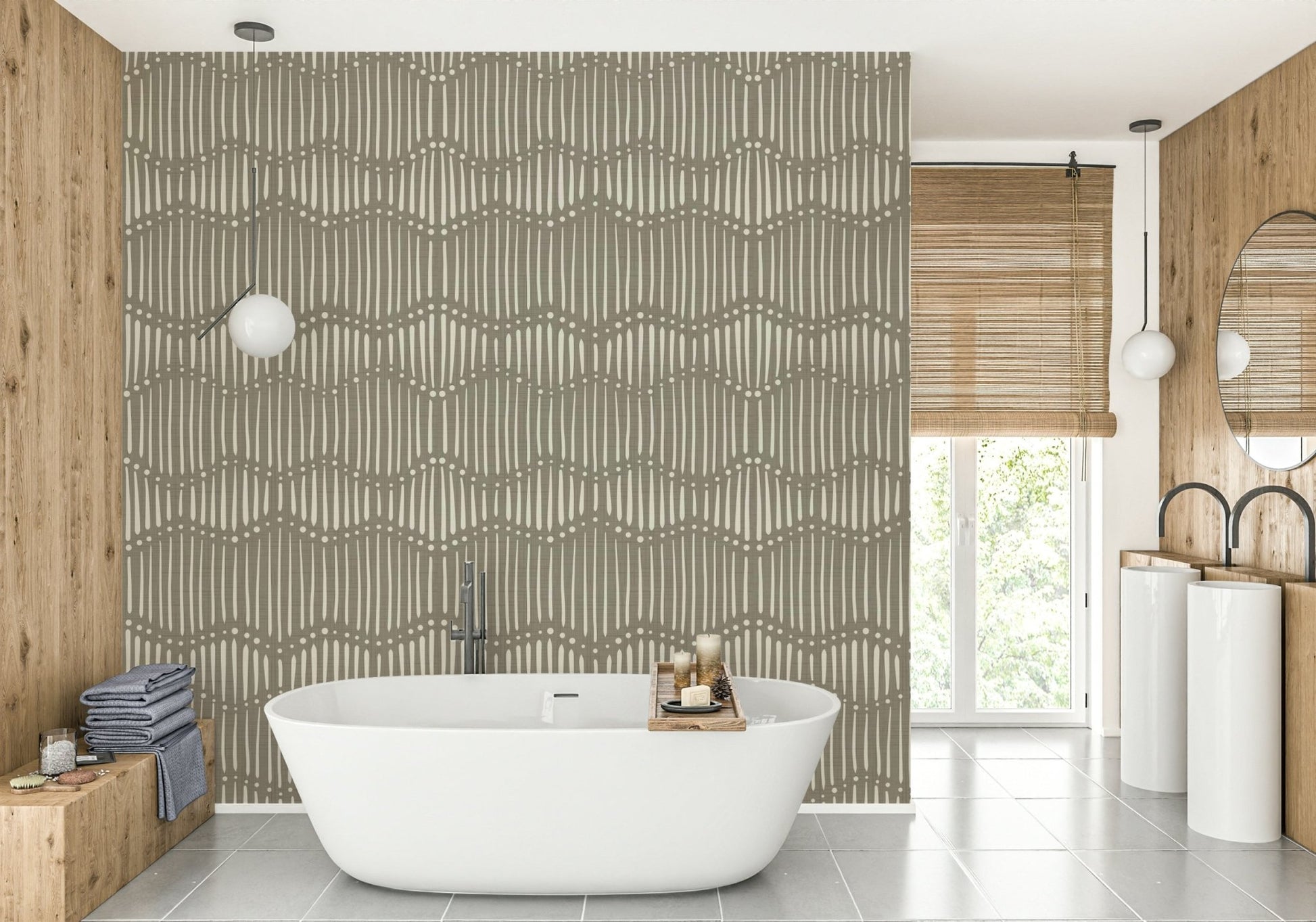 The style is peaceful and feels very connected to a sense of calm.

