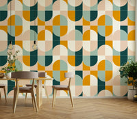 Unique and abstract geometric pattern.

