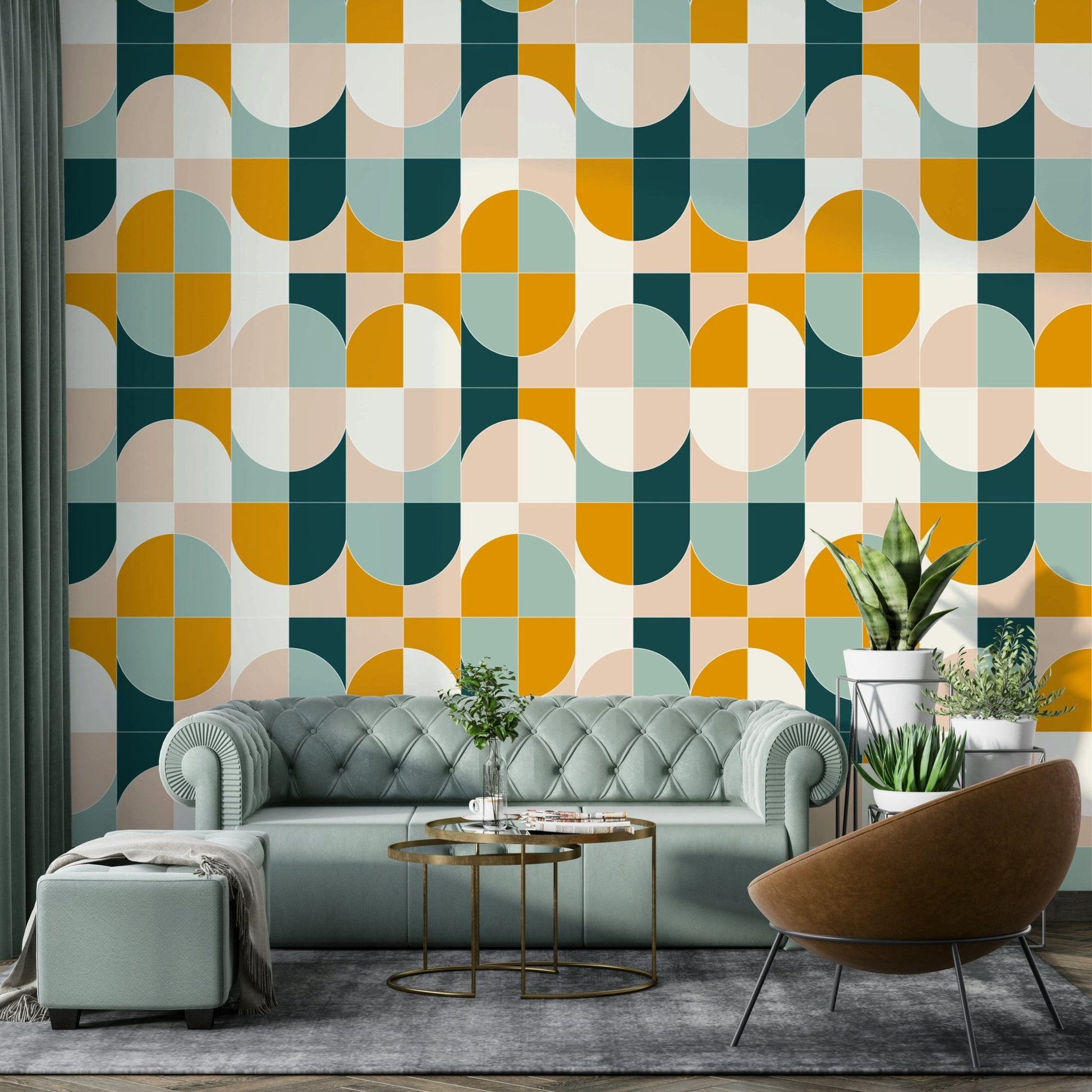 Contemporary aesthetic for interior decor.

