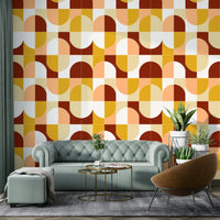 Ideal wallpaper for an accent wall, living room, or entryway.

