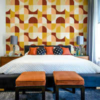 Unique and abstract geometric pattern.

