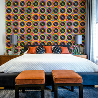 The texture appears smooth and clean, like a graphic print.
