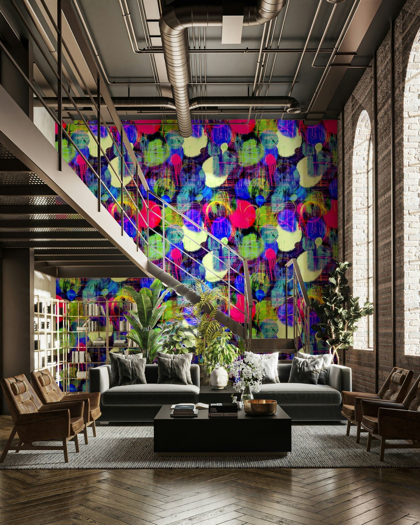 Wallpaper for walls with a unique, artistic feel

