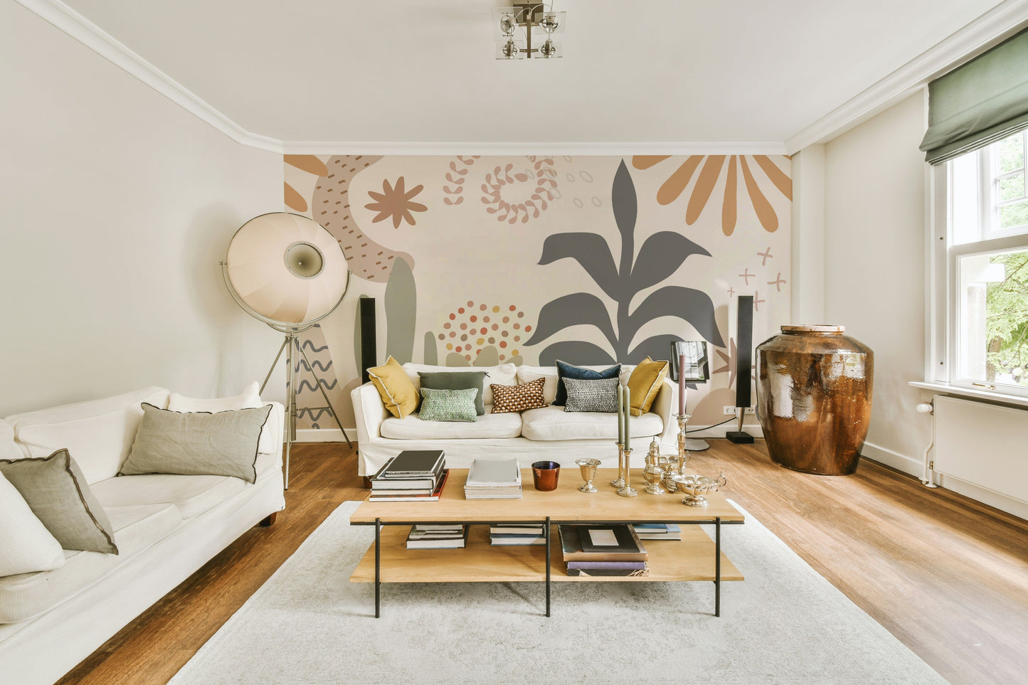 The image feels peaceful and restful.

