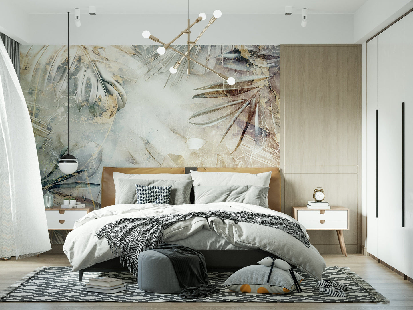 Ethereal Foliage Wall Mural - 2792249