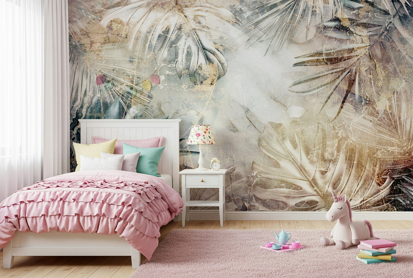Ethereal Foliage Wall Mural - same uploaded GD-5308