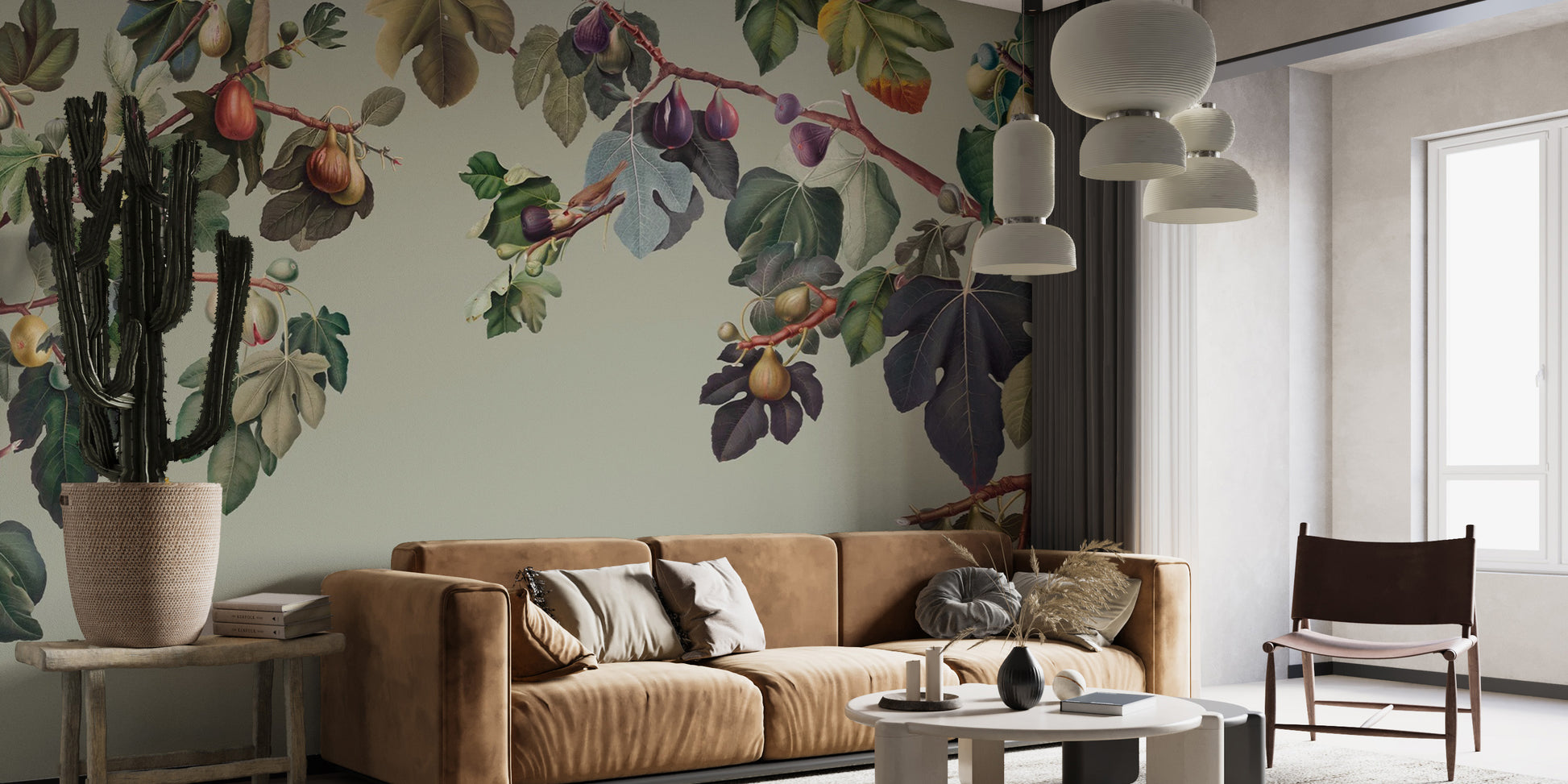 Stunning Botanical Fig Garden Wall Mural product

