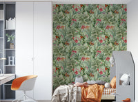 Floral and leaf motifs creating a tranquil ambiance with Botanical Rhapsody 1

