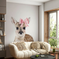 Detailed deer design for a unique, charming touch

