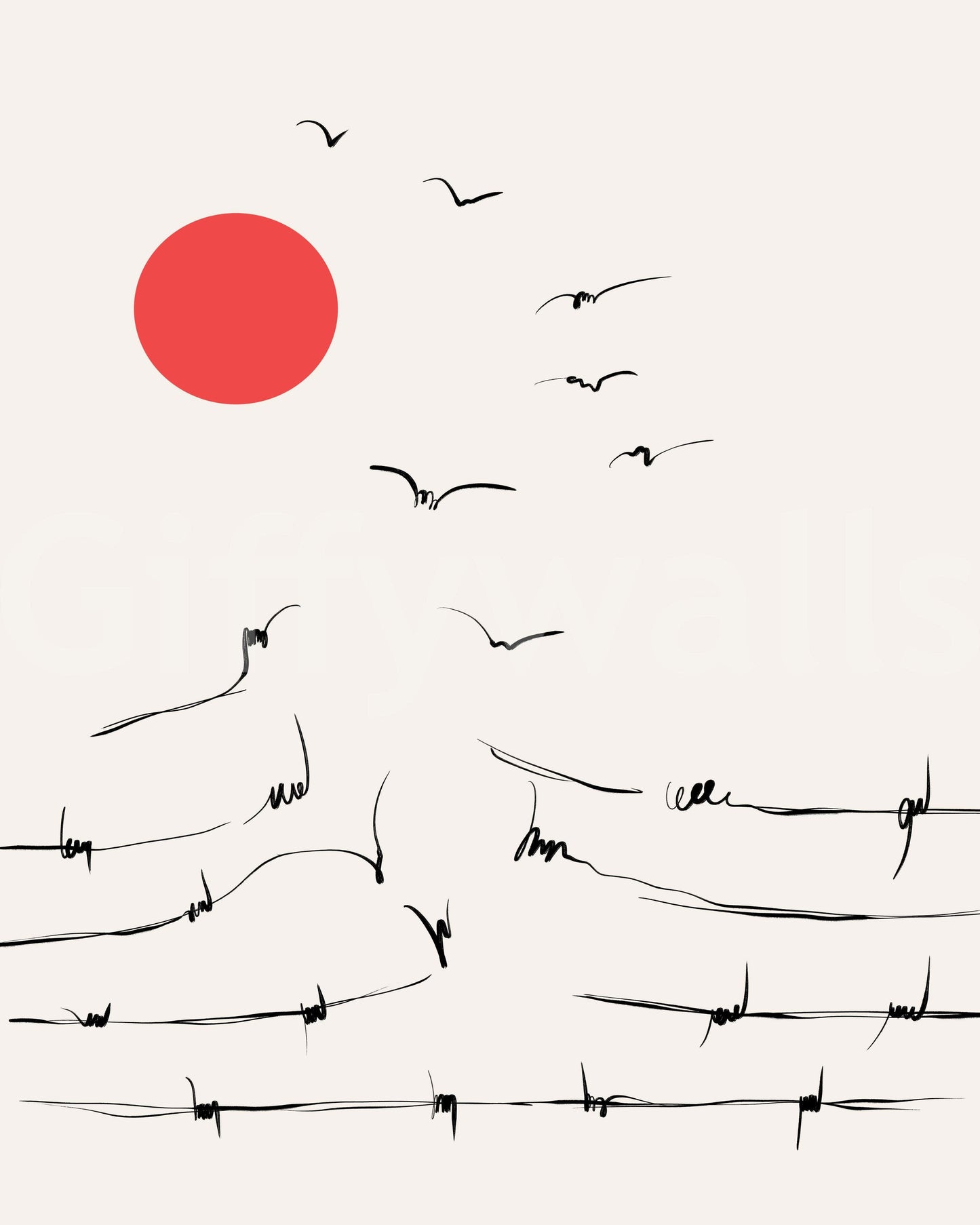 Break Free Wall Mural