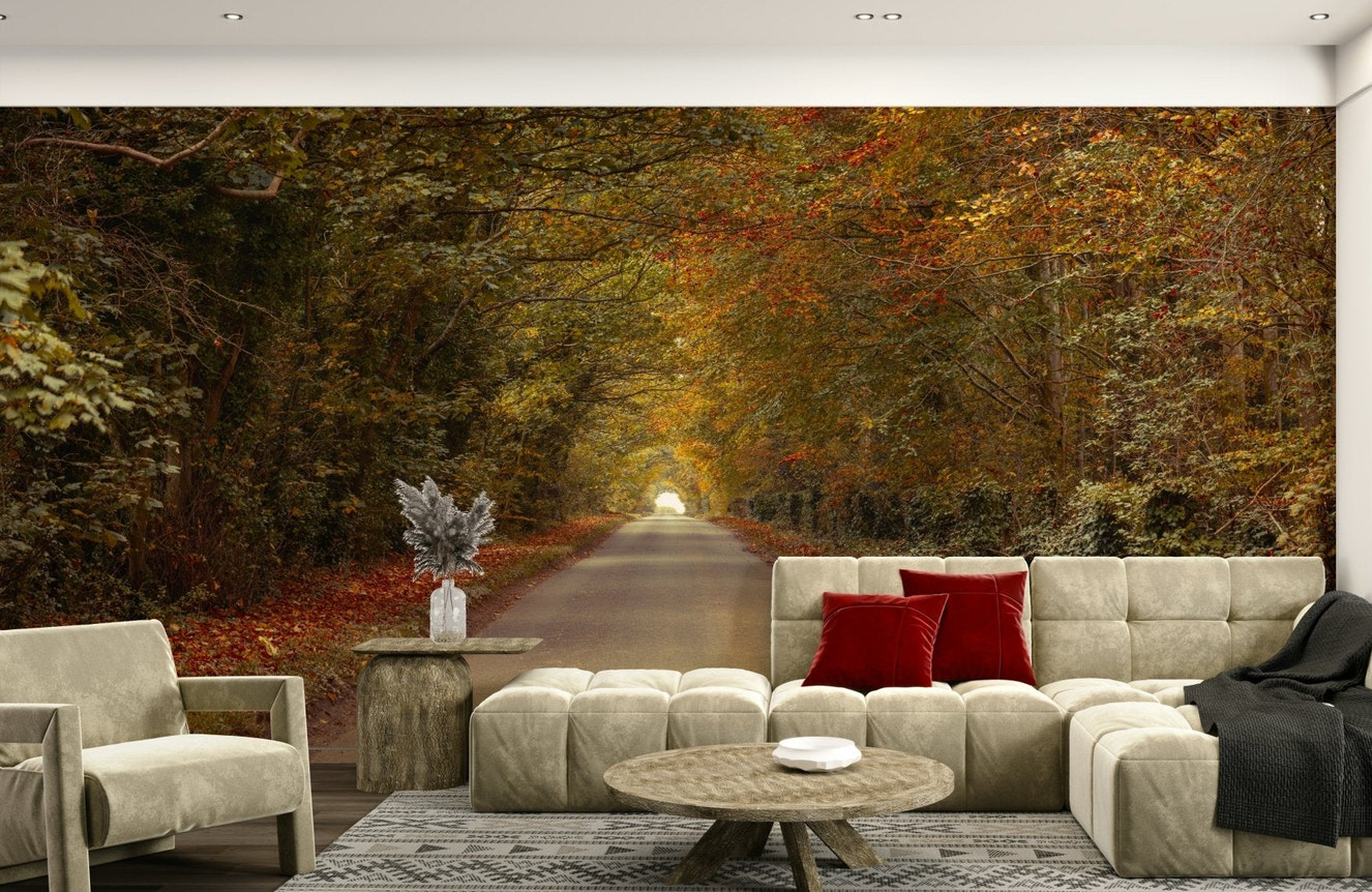 There's a strong sense of natural grandeur, inviting exploration, and sophisticated charm.
