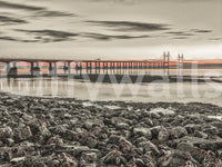 Bridge at Dusk Wall Mural