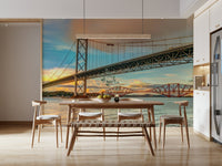 Vast Bridging Sky water reflection wall mural photo art