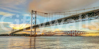 Horizon Bridging Sky civil works wall mural scenery shot