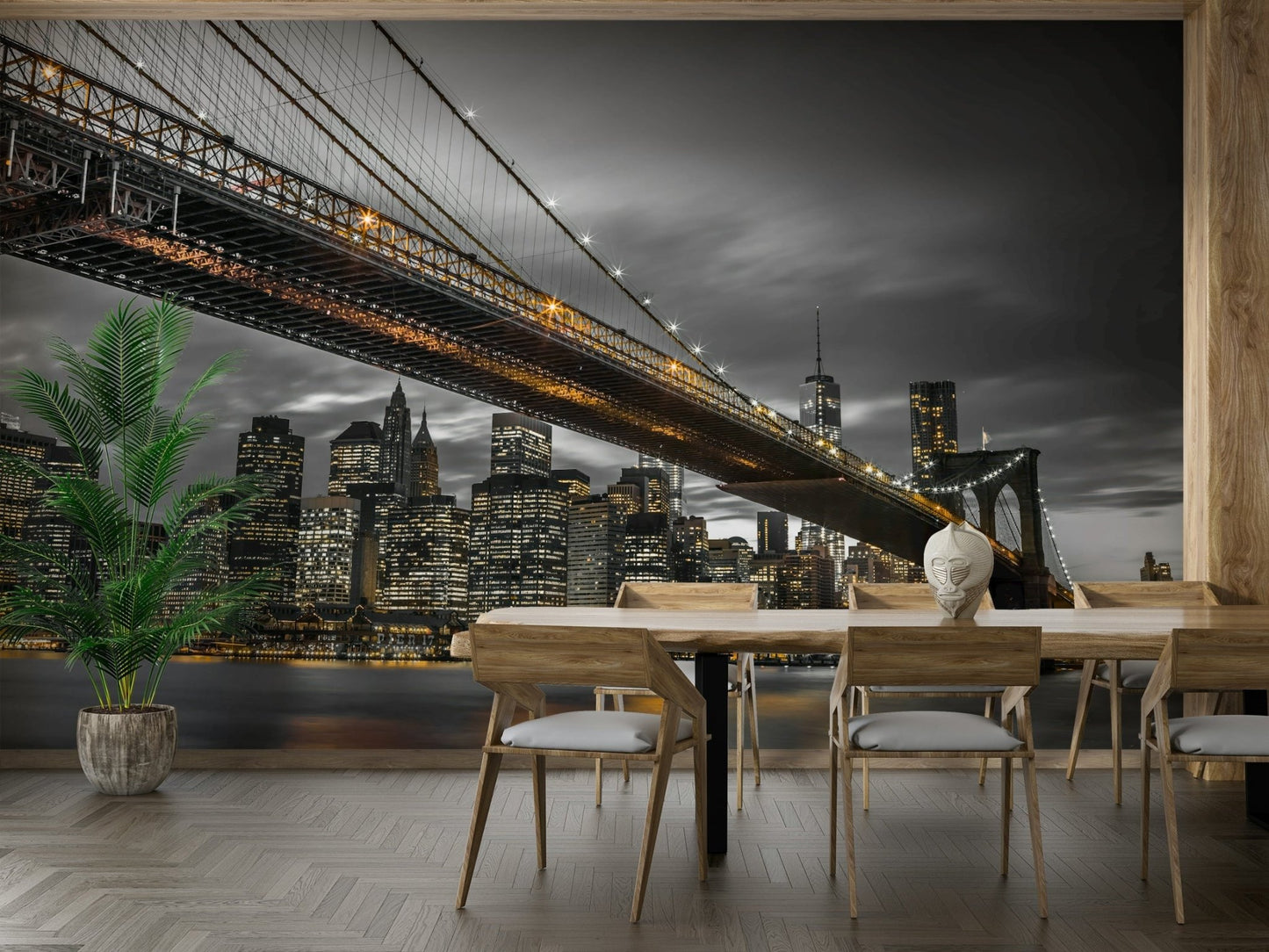 Brooklyn Bridge Wall Mural