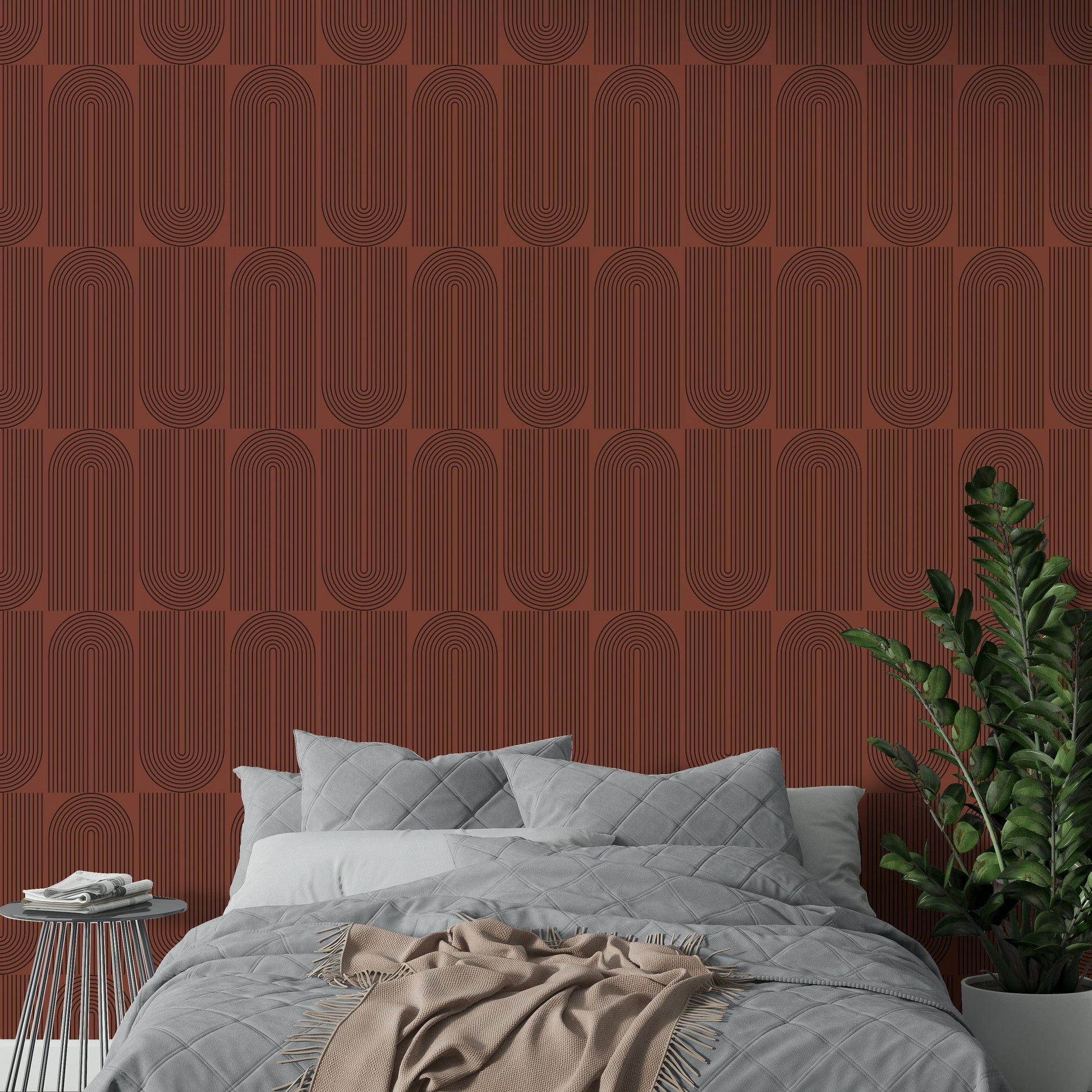 Wallpaper for walls with a clean, contemporary feel

