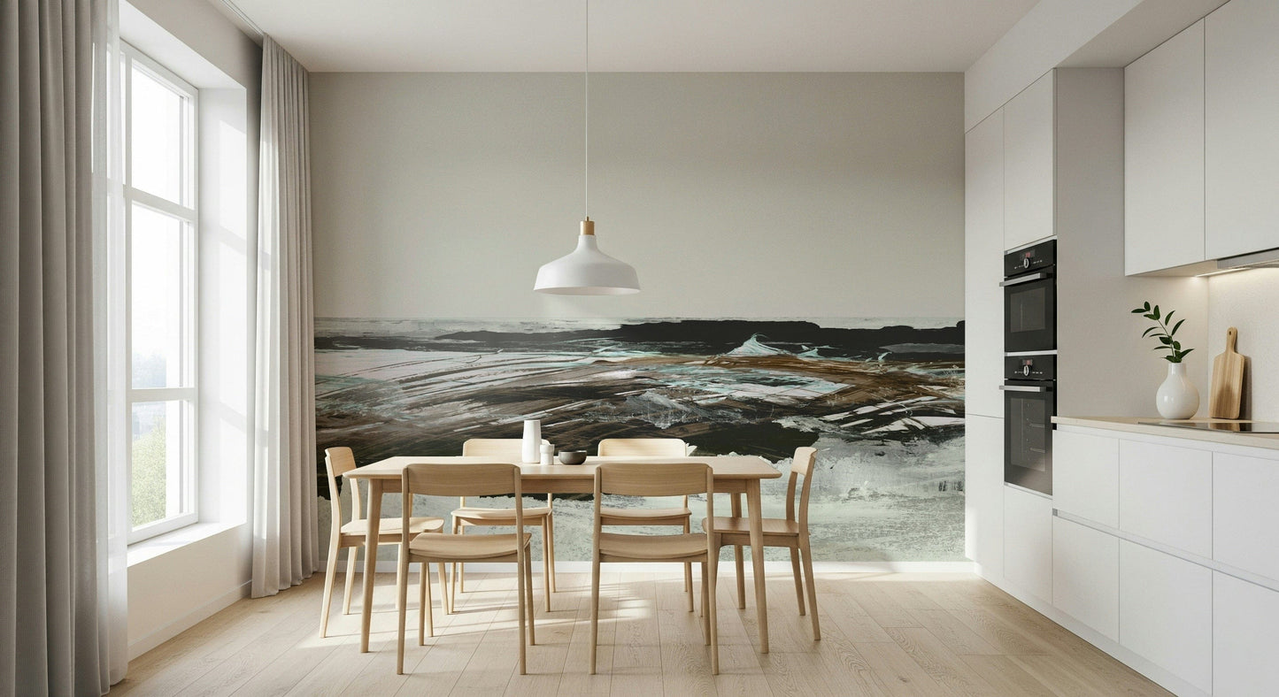 Brushstroke Shore Wall Mural -2861362