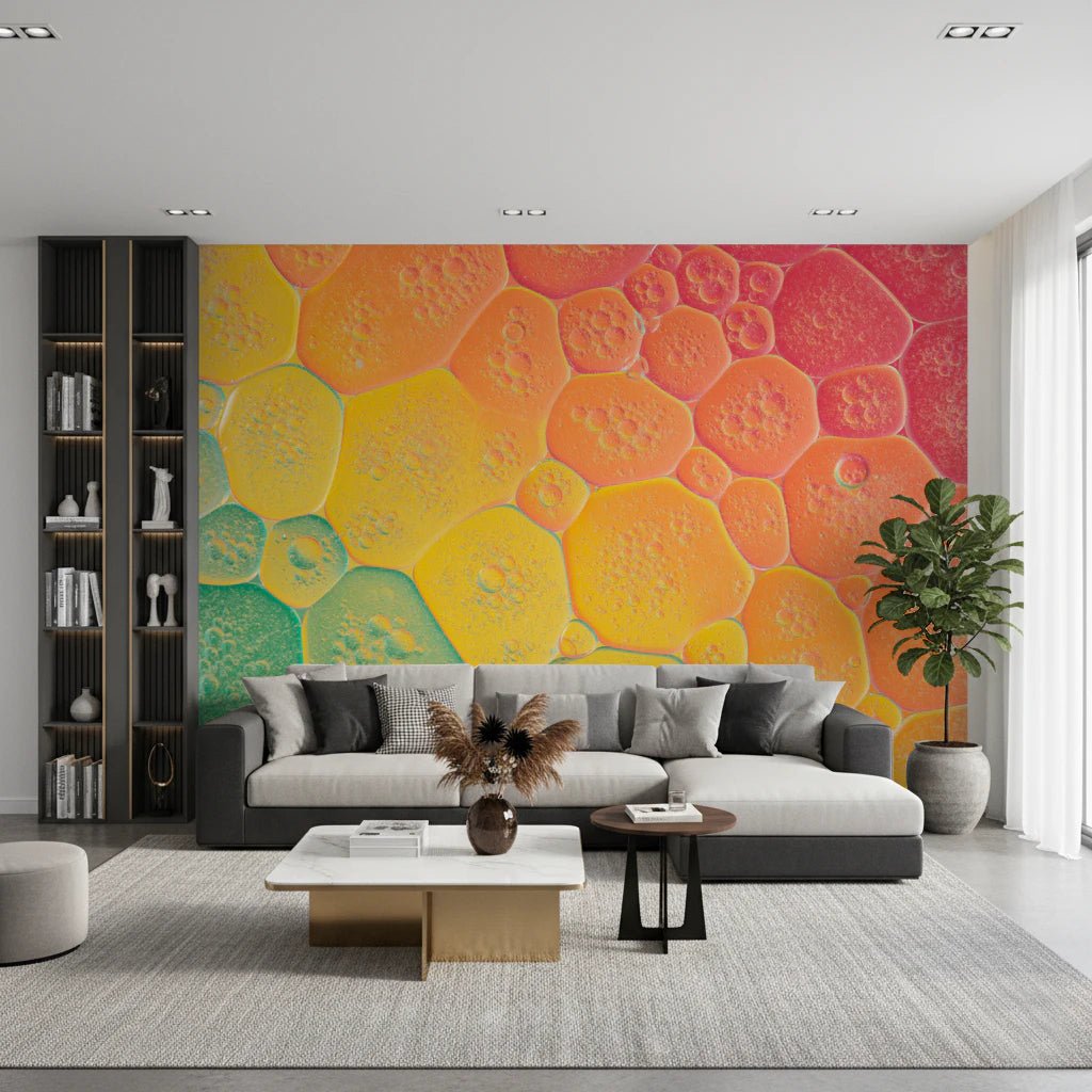 Bubble Kaleidoscope Wall Mural