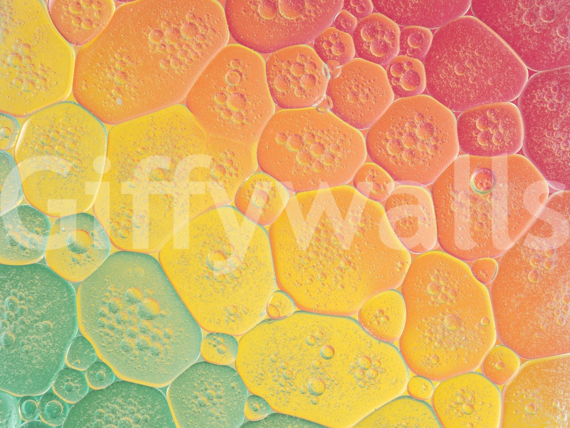 Bubble Kaleidoscope Wall Mural