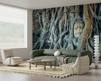 Timeless Harmony earthy tones highlight intricate root system patterns.